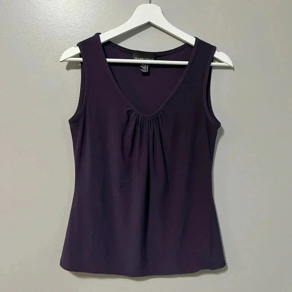Frank Lyman  Design V-Neck Dress Tank - Picture 1 of 6